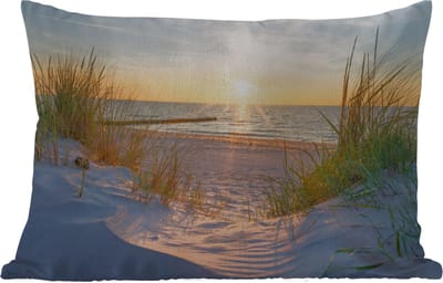 Buitenkussens - Tuin - Strand - Zon - Duin - Gras - Zand - Horizon - 50x30 cm
