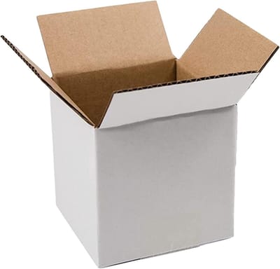 Verhuisdozen Golfkarton - Verzenddozen Opslagdozen - Verhuizen Opslaan - Dubbelwandig Stevig - Meerdere Maten - Wit