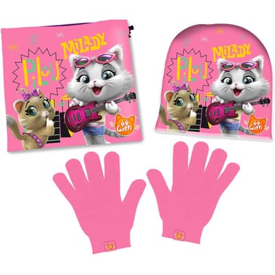 44 Cats muts, col en handschoenen