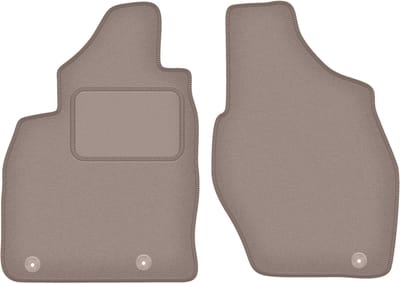Beige voormatten voor: Mitsubishi Pajero Pinin SUV (1999-2006)