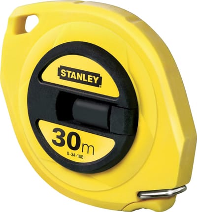 Stanley Landmeter Staal 30m - 9.5mm gesloten kast