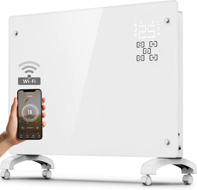 Infrarood Paneel Verplaatsbaar - Verwarming - Heaters - Wit