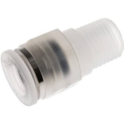 10mm x R1/4'' PA Insteekfitting Buitendraad EPDM/PTFE