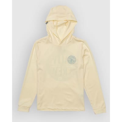 Salty Crew Global Hood Sunshirt Kids Lycra met lange mouwen geel