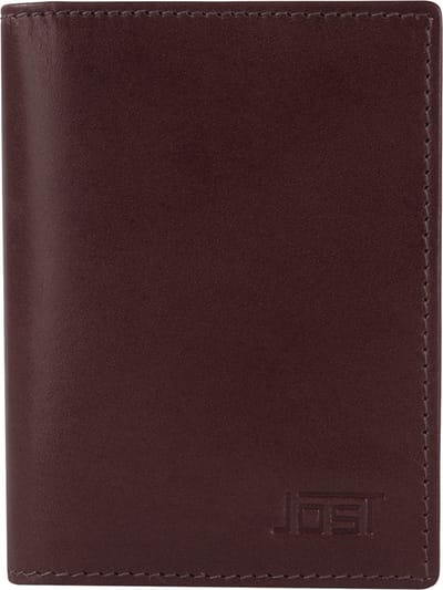Jost Skagen Portemonnee Leer 7 cm - Jongens - Horizontaal - rotbraun