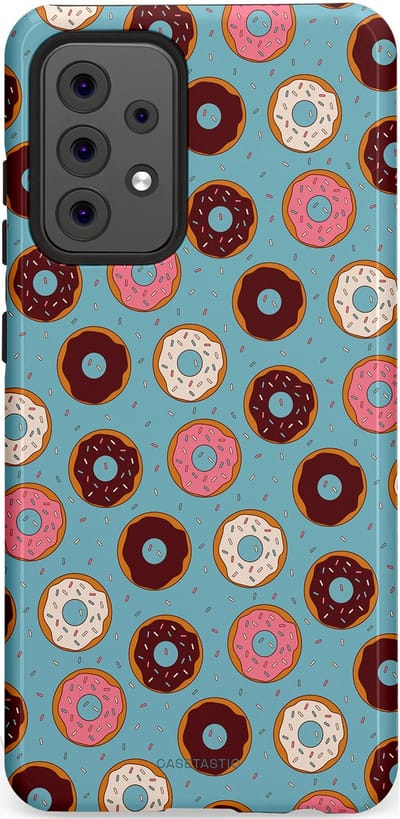 Casetastic Hoesje Geschikt voor Samsung A52 (4G/5G/s) - Stijlvolle Beschermende Duo-layer Case - Donut Dromen
