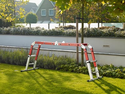 Altrex Vouwladder Varitrex-do-it-all - 4 X 3 Sporten - Werkhoogte 4.30m - Met Aluminium Platform
