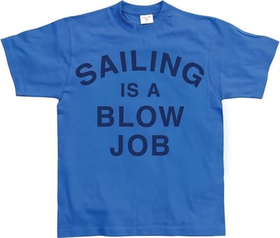 Hybris Sailing Is A Blow Job Blue