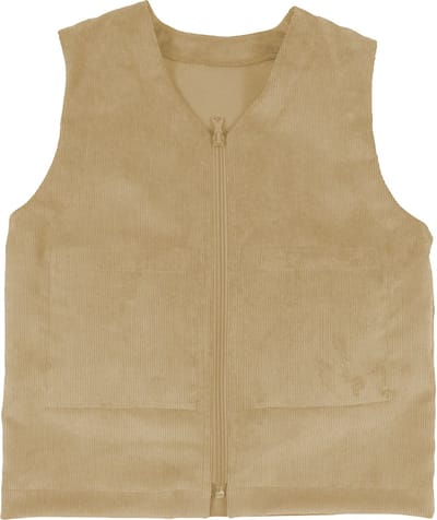 SensoLife Verzwaringsvest voor kinderen – Dagelijks Gebruik | Therapeutisch vest voor kinderen | Diepe druk, ontspanning & concentratie - L (140 - 155 cm) - 1,90 kg - beige