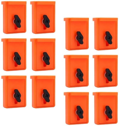 Vloerafstandhouders - Vloerhulpmiddel Installatie - Vloeren Leggen - Brede Stabiele Basis - 12 Stuks - Grijs