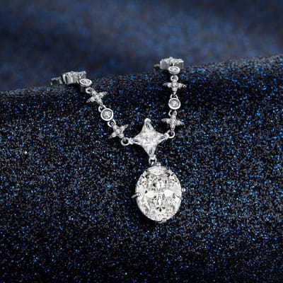 Originele High Custom Series Simulatie Smaragd Ketting voor Dames 925 Zilver IJssnede 10 *12mm Juweel Hanger black