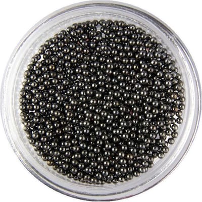 DRM Nageldecoratie Kaviaar Zwart 1mm #4