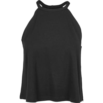 Urban Classics Halterneck Dames Halternecks - zwart - 5XL