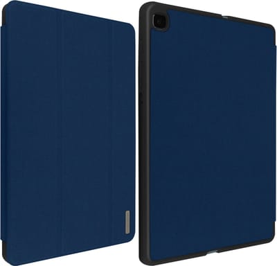 Tablet hoes geschikt voor Samsung Galaxy S6 Lite (2024) / Samsung Galaxy Tab S6 Lite - Dux Ducis Domo Book Case met Stylus Pen Houder - Blauw