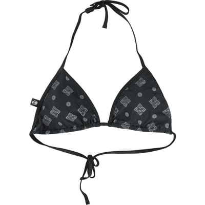 Black Premium by EMP Bikini Top - Bikini Top With Celtic Prints - L tot XXL - voor Vrouwen - zwart