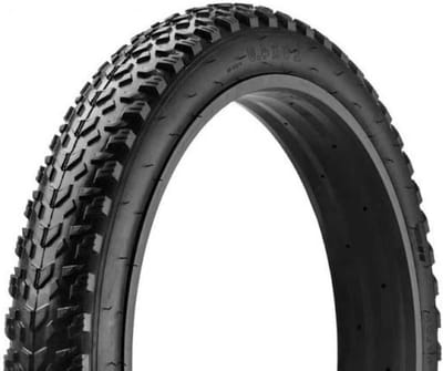 Fietsband Fat Bike - Dikke Band - Offroad Fietsen - Lage Bandenspanning - 26 x 4.0 inch - Zwart