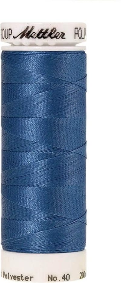 AMANN POLYSHEEN NAAI-BORDUURGAREN, COL-3810 BLAUW, 200M, PER STUK.