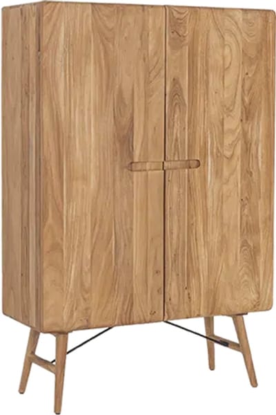 Tower Living Opbergkast Aura acaciahout 100 cm - Naturel