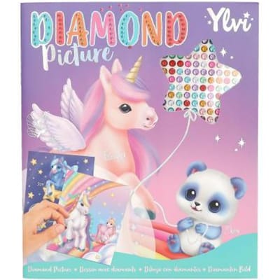 Ylvi en de Minimoomis Create your Diamond Picture stickerboek Educatieve boeken (spelletjes en raadsels)