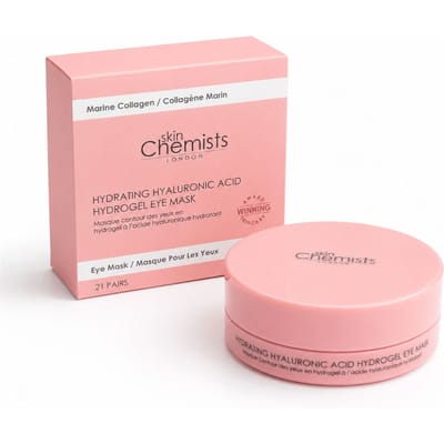 skinChemists Hydraterend anti-aging oogmasker met hyaluronzuurhydrogel (20 paar)