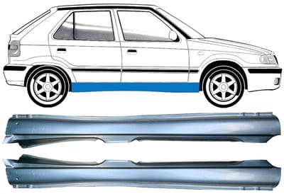 Volledige dorpel voor Skoda Felicia 1994-2001 / Links + Rechts / Set
