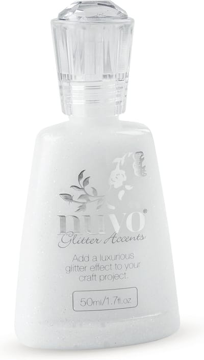 Nuvo glitter accents - fresh snowfall