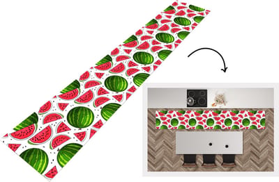 Keukenloper - Loper keuken - Patroon - Watermeloen - Pit - Fruit - 300x50 cm - Keukenloper vinyl