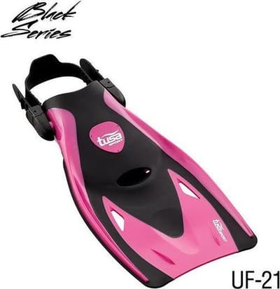 TUSAsport zwemvliezen zwemvinnen duikvinnen vin kort UF-21 - Roze - Maat M (36-42)