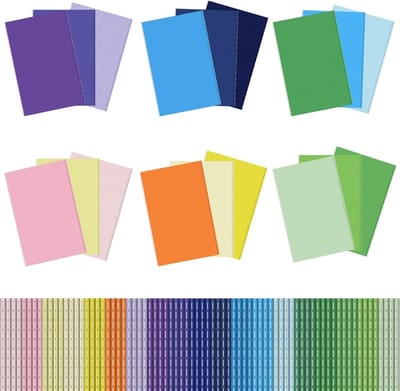 Kleine Notitieboekjes - Mini Journals - Schrijven en Notities - 72 Stuks Assorti - 3.5x5.5 Inch - Meerkleurig
