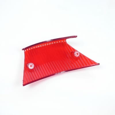 originele achterlichtkap voor piaggio 50 zip scooter na 2000 581594 / rood nieuw