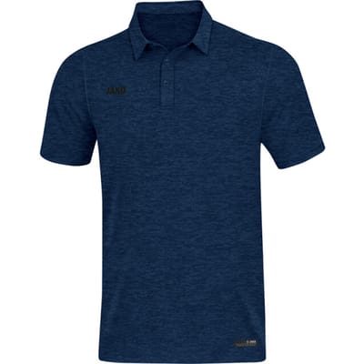 Jako Premium Basics Polo Heren - Marine Gemeleerd | Maat: 3XL