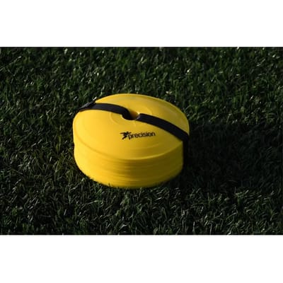 Precision Platte Trainingshoedjes 21 Cm Geel 40 Stuks