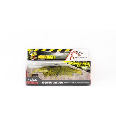 Chasebaits Flick Prawn 95 mm 4 gram Zinkende Lure 07 (8350)