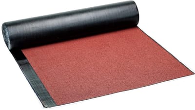 DSTOCK60 - Roll 1 meter bitumen felt red – width 1 meter – covers 1 m2 – cut to size per meter – waterproofing for roof, niche, hut …