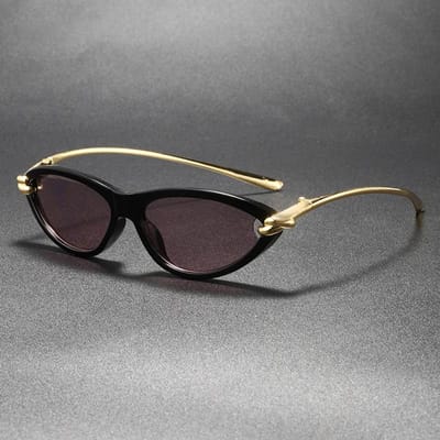 Stijlvolle Sexy Cat Eye Zonnebril Voor Dames Stijlvolle Premium Kleine Vorm Frame Zonnebril Voor Dames Vintage Stijl Vintage Stijl Luipaardprint Sierlijk