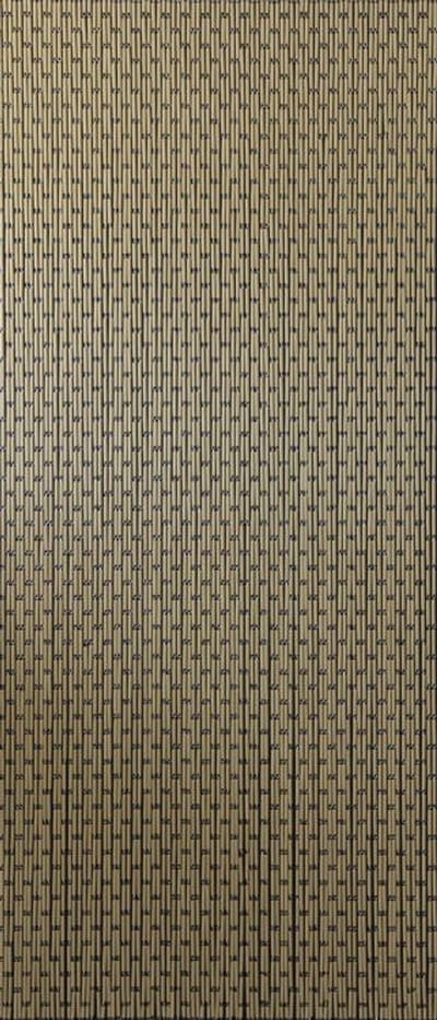 Sun-arts Vliegengordijn Verspringt Hulzen 210 X 90 Cm Pvc Taupe
