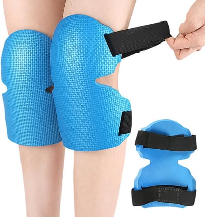 Tuin Kniebeschermers - Gewatteerde Kniepads - Beschermend Werken - Antislip Stabiliteit - 224 x 157 cm - Blauw