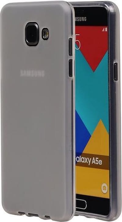 Samsung Galaxy A5 (2016) TPU Hoesje Transparant Wit