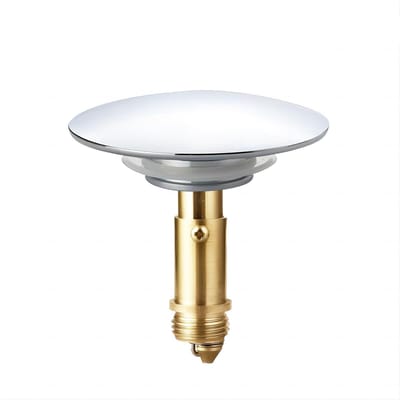 Dailygoods- Pop-up Stopper 66 mm Messing - Afvoerzeef - Gootsteen Stop - Gootsteenstopper - Vervanging - Blokkeert vuil in leidingen - Gootsteenstop