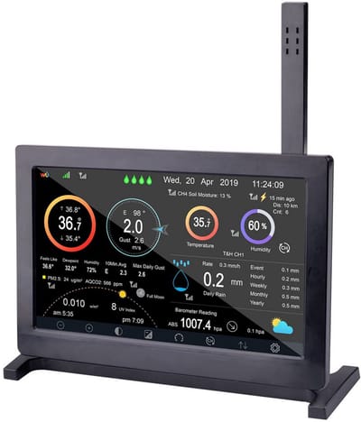 Professioneel Draadloos Weerstation met WiFi en Multi-Cloud Upload