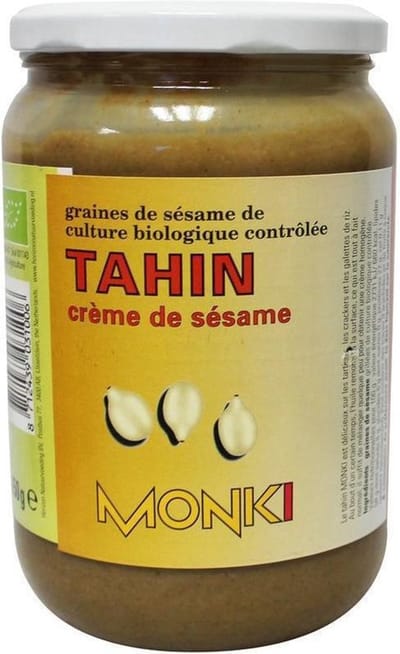 Monki Tahin Zonder Zout 6 x 650GR - Voordeelverpakking