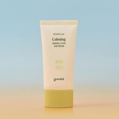 GOODAL Crème Solaire Minérale Apaisante Houttuynia Cordata SPF50+ PA++++ 50ml 1 Pack (50ml)