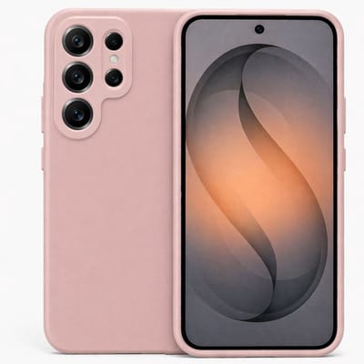 Technow hoesje geschikt voor Samsung Galaxy S26 Ultra - Liquid Back Case - Cover - Roze