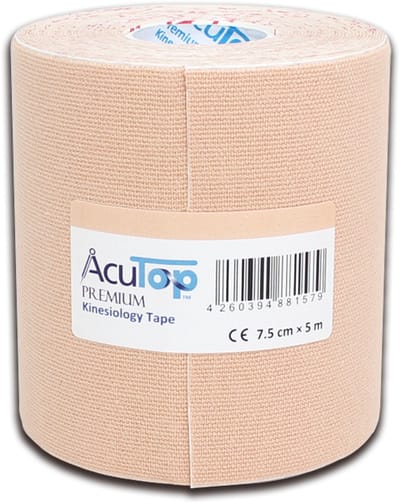 Acutop - Premium Kinesiologie Tape - Beige - 7.5cm x 5m