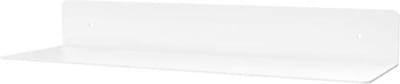 Lisomme Yara metalen wandplank wit - 50 x 15 x 7 cm