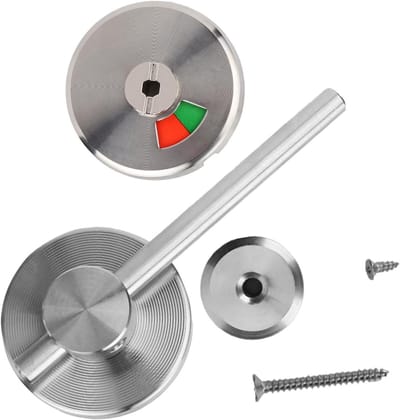 Privacy Indicator Deurslot met Vacant Engaged Systeem voor Badkamer en Openbare Toiletten - Veiligheid en Gebruiksgemak voor Deurpartitionering