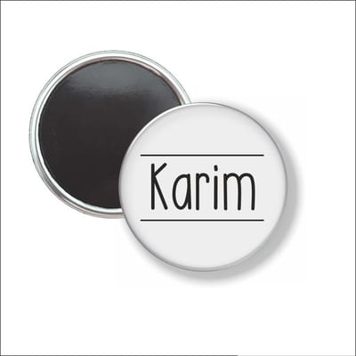 Button Met Magneet 58 MM - Karim - NIET VOOR KLEDING