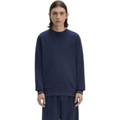 Fred Perry - Sweater - Donkerblauw - L