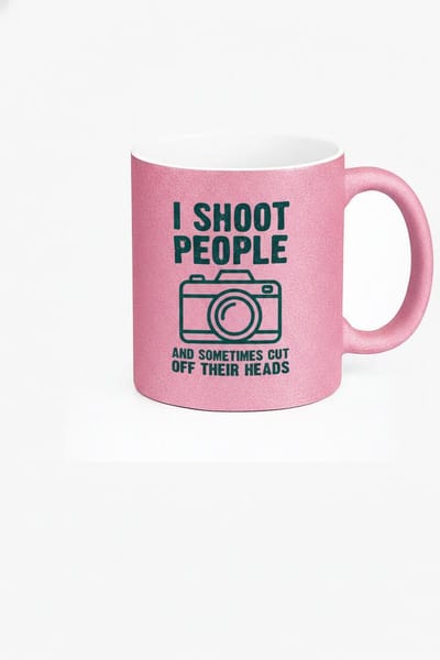 Grappige Fotografie Mok - I Shoot People Koffiemok voor Fotografen