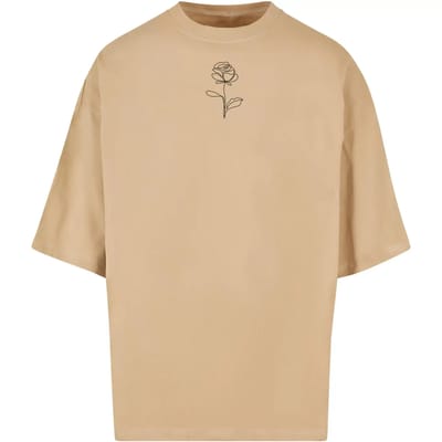 Merchcode T-shirt Spring Rose Huge Tee